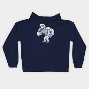 Cartoon Yeti Kids Hoodie